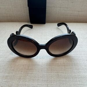 PRADA Baroque Black Sunglasses